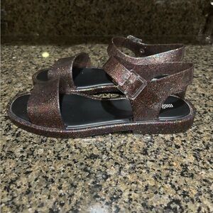 Melissa Glittery Pink sandals